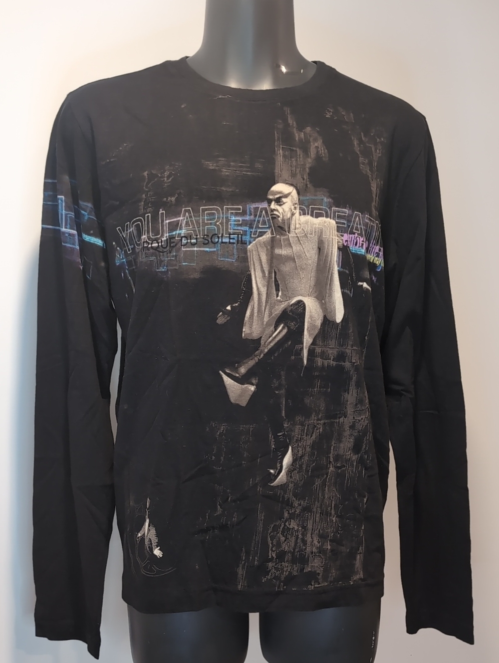 Cirque Du Soleil Black Long Sleeve T Shirt XXL